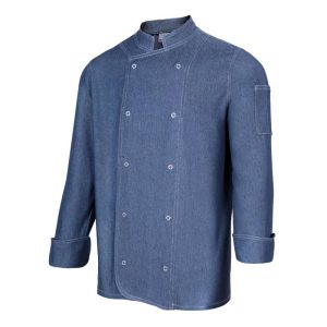 Chaqueta de cocinero tejido denim