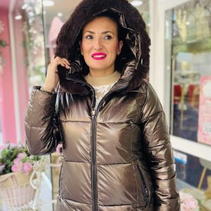 Abrigo Galaxia Marrón