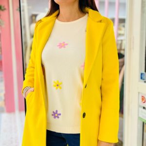 Abrigo Paño Amarillo