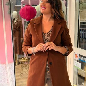 Abrigo Penélope Marrón