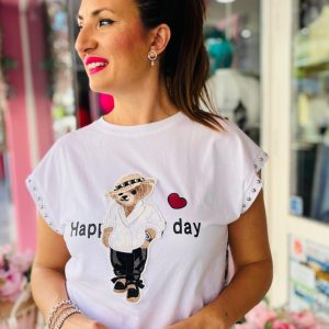 Camiseta Oso Corazón